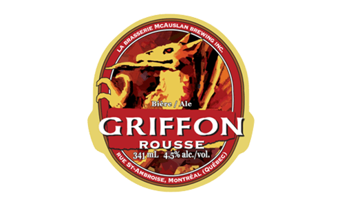 Griffon Rousse - Bière - Accommodation ChaLou | Dépanneur de bières de microbrasseries à Québec avec livraison